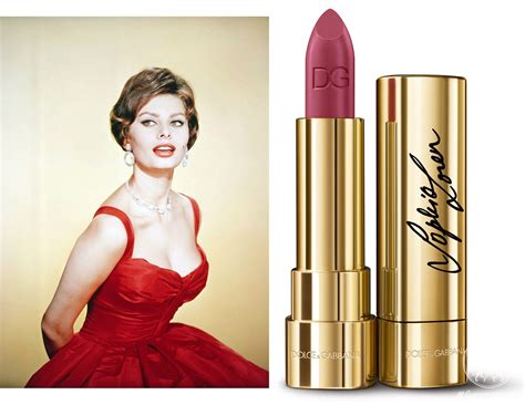 rouge a levre dolce gabbana sophia loren|Dolce&Gabbana Sophia Loren N°1 Limited.